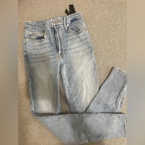 GOOD AMERICAN X ZARA SKINNY DENIM JEANS